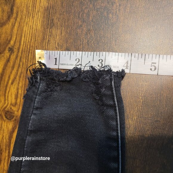 American Eagle Jeans 0 R Jegging Curvy Next Level Stretch Black Wash Denim - Picture 11 of 12